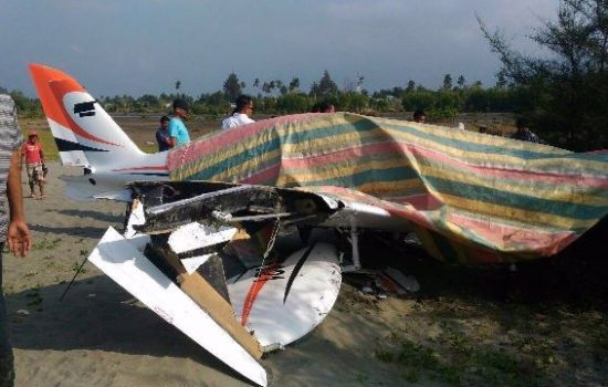 Kata Irwandi,  Soal Pendaratan Darurat Pesawat