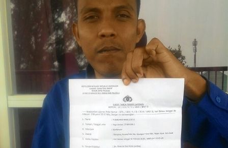 Peserta HPN Ke 72 Asal Aceh Dirampok,  Handphone Genggam Miliknya Lenyap