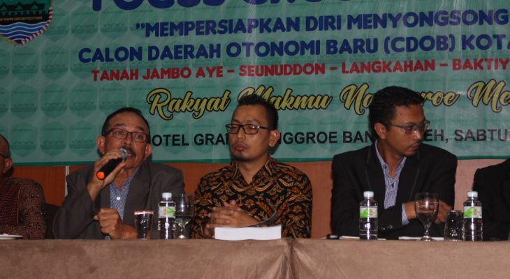 Komite CDOB Kota Panton Labu Gelar FGD di Banda Aceh
