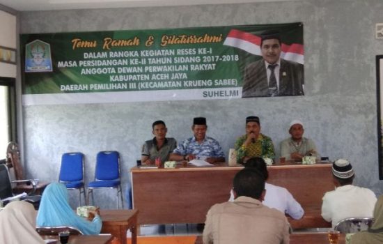 Anggota DPRK Aceh Jaya Adakan Reses