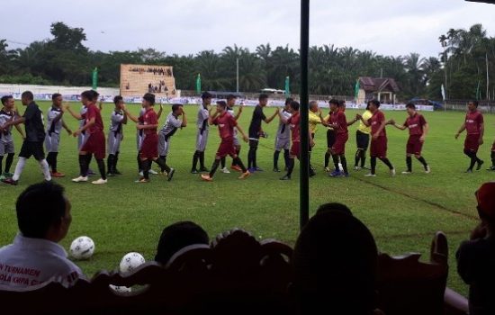 Gelora  FC  Libas Meulaboh FC  Pada Laga Exsebisi
