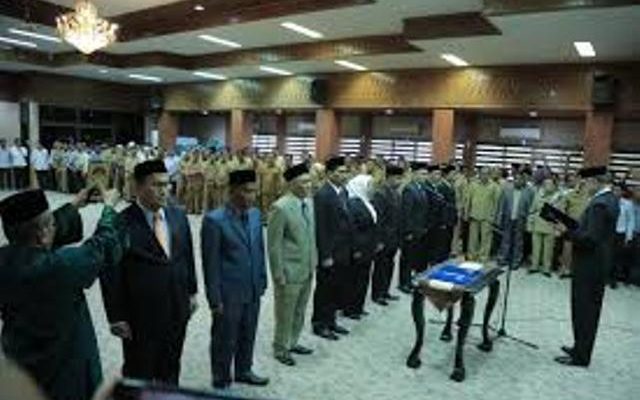 Wakil Gubernur Aceh Lantik 9 Penjabat Eselon II