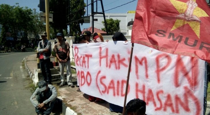 Demo, KPW SMUR: Pecat Hakim Said Hasan dari Jabatannya!