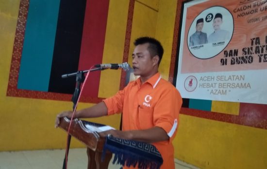 Wasekjen Dapil IX DPP PNA Syafruddin Siap Pimpin Demo, Jika Azam Tak Amanah
