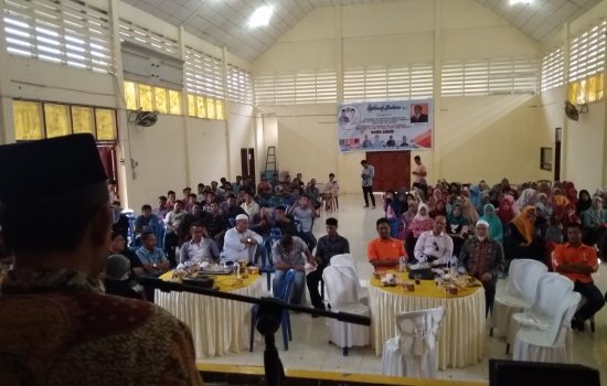 Ratusan Mahasiswa Aceh Selatan di Aceh Barat Declare Dukung Azam