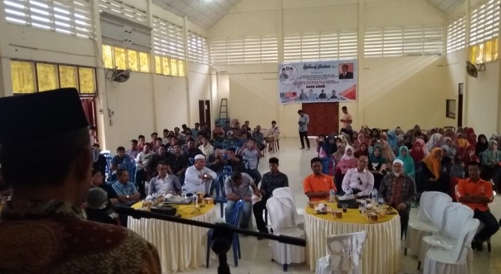 Ratusan Mahasiswa Aceh Selatan di Aceh Barat Declare Dukung Azam