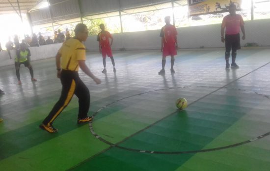 Hut Bhayangkara Ke 72, Polres Nagan Raya Gelar Turnamen Futsal