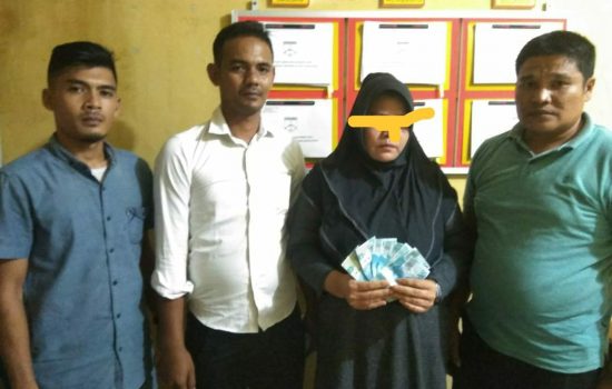 Pengedar Uang Palsu Dibekuk  Di Aceh Barat