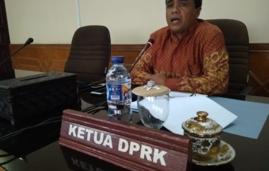 Ketua DPRK  Aceh Barat, Menolak Pengadaan Mobil Dinas