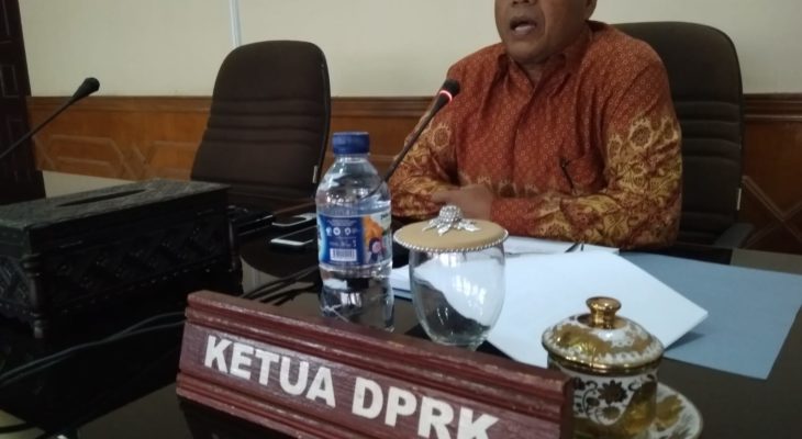 Ketua DPRK  Aceh Barat, Menolak Pengadaan Mobil Dinas