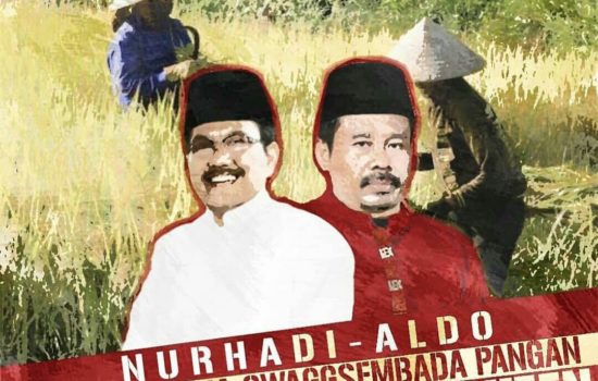 Diusung Menjadi Capres Netizen,   Nurhadi-Aldo Janji Jadikan Petani PNS