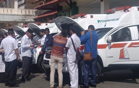 Tingkatkan Pelayanan kesehatan, Pemkab Nagan Tambah 6 Unit Ambulance