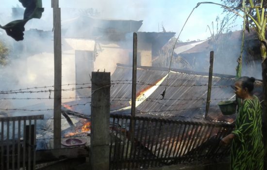 Rumah Milik Zamzami Dilalap Api