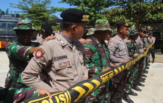 Jelang Pilpres dan Pilleg 2019, TNI’ Polri Latihan Bersama