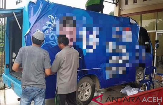 CV Tazki : Mobil Kominfo di Nagan Raya Buka Milik Pemkab