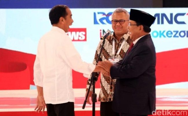 Debat Capres, Jokowi Sindir Prabowo