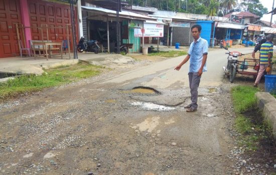 JPKP Desak Pemkab Aceb Jaya Segera Merehab Jalan lintas Ibukota Kecamatan Krueng Sabee