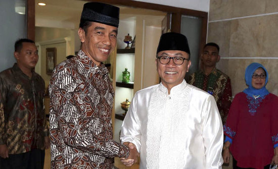 Jokowi Bertemu Zulkifli Hasan Secara Tertutup