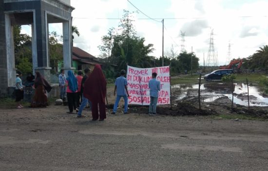 Aksi Blokade Jalan Akse Proyek Pembangunan PLTU 3/4, Akhirnya