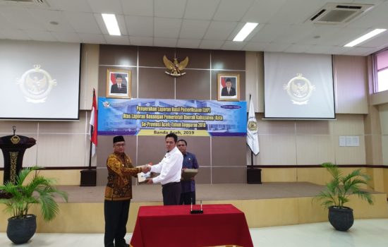 Pemerintahan Aceh Barat Meraih Penghargaan WTP Yang ke-5
