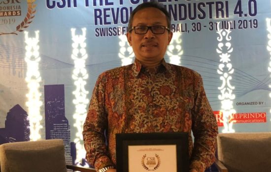 Komisaris Mifa, Raih Penghargaan Direktur Terbaik CSR Indonesia Awards 2019