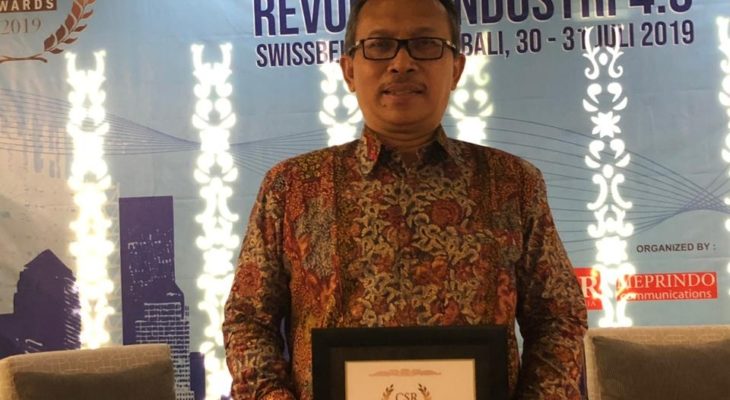 Komisaris Mifa, Raih Penghargaan Direktur Terbaik CSR Indonesia Awards 2019