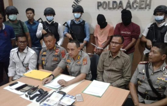 Dua Warga Aceh Utara Ditangkap Polisi
