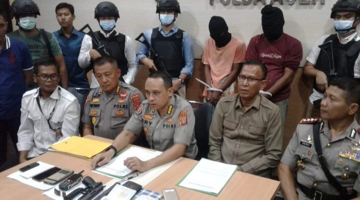 Dua Warga Aceh Utara Ditangkap Polisi