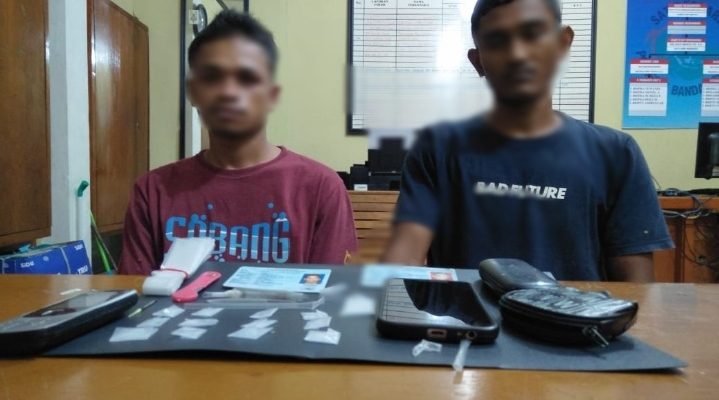 Resnarkoba Polresta Banda Aceh Berasil Bekuk Pemilik 12 Paket Sabu