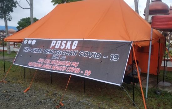 Sejumlah Civil Society Aceh Barat, Dirikan Posko Covid-19