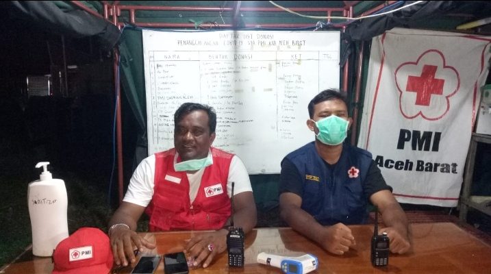 14 Hari Buka Posko, PMI Aceh Barat Hanya Mendapat 5 Kotak Masker dan 1 Pcs Vitamin dari Pemerintah