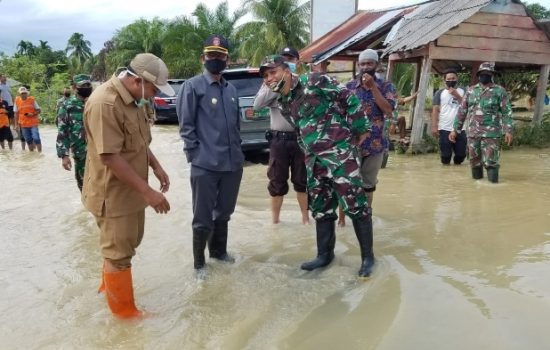 Bupati Nagan Raya Tinjau Banjir