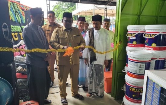 Wakil Bupati Aceh Utara Resmikan BUMG Bersama kecamatan Lhoksukon