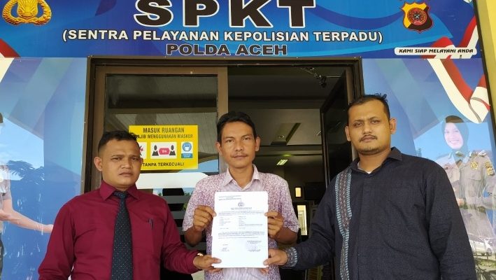 Ajudan Bupati Aceh Barat Dilaporkan ke Polda Aceh