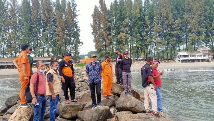 Ketua DPRK Nagan Raya datangi Lokasi Korban Tenggelam Di Aceh Jaya