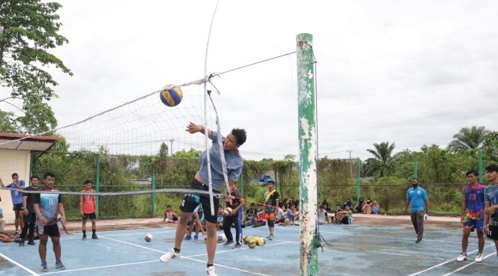 PBVSI Nagan Raya Jaring Atlet Volleyball
