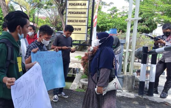GERAM Kembali Lancarkan aksi Di Mapolres Aceh Barat