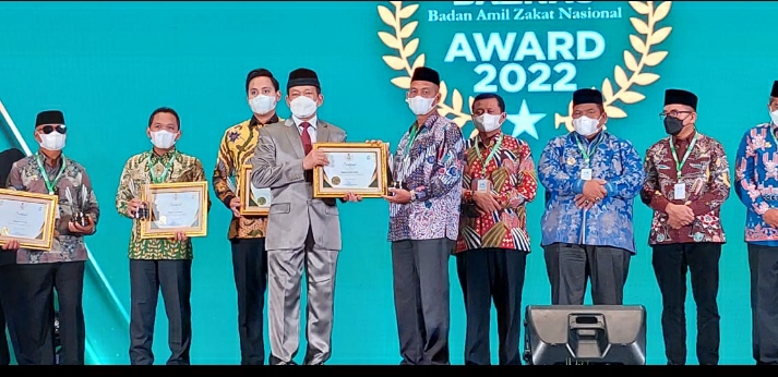 Pemerintahan Jamin Idham Raih Penghargaan Baznas Award 2022