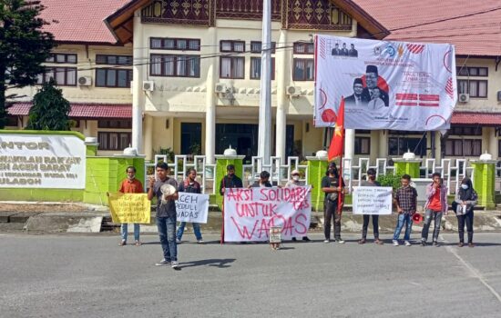 KPW SMUR Aceh Barat Mengecam Keras Tindakan Aparat Kepolisian Kepada Warga Wadas