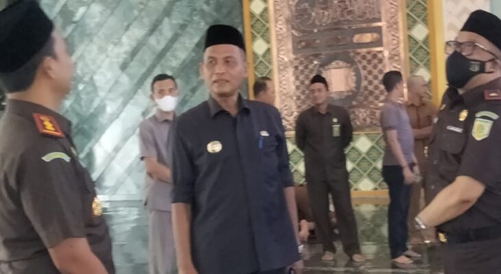 Didepan Kejati Aceh, Bupati Jamin Jelaskan Lahirnya Kabupaten Nagan Raya