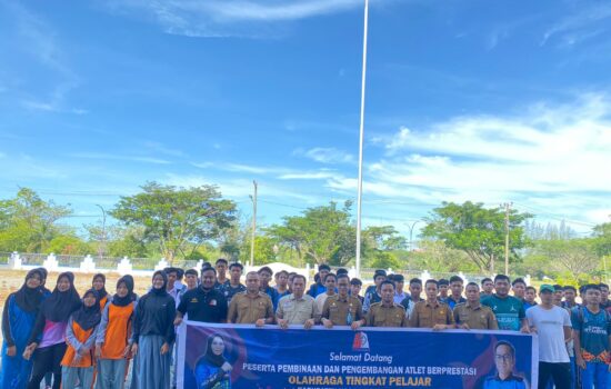 Disbudparpora Nagan Raya Jaring Atlet Tingkat SMP dan SMA Sederajat