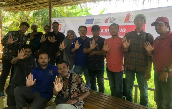 Ada Apa The Aceh Institute Breifing bersama Wartawan Nagan Raya