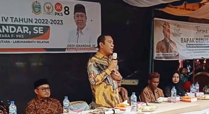 Dedi Iskandar, SE Serap Aspirasi Rakyat Pulo Dogom