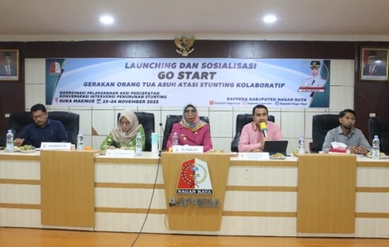 Bappeda Nagan Raya Launching Go Start