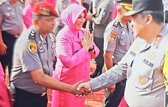 Kapolda Aceh Inspektur Upacara Kenaikan Pangkat Personel Polri