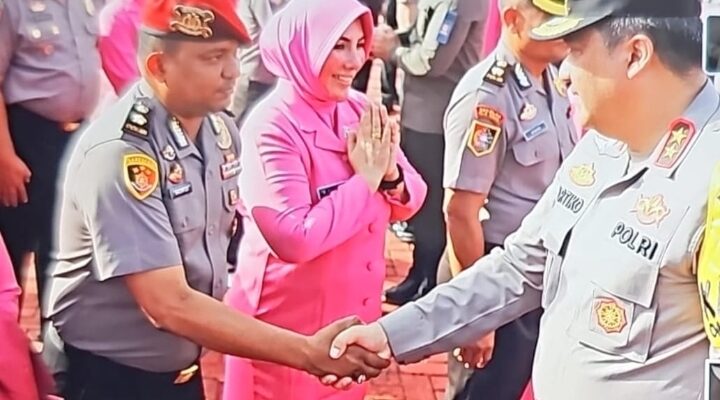 Kapolda Aceh Inspektur Upacara Kenaikan Pangkat Personel Polri