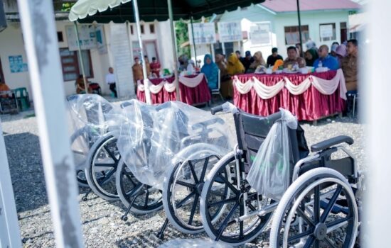 20 Penyandang Disabilitas Dapat Kursi Roda